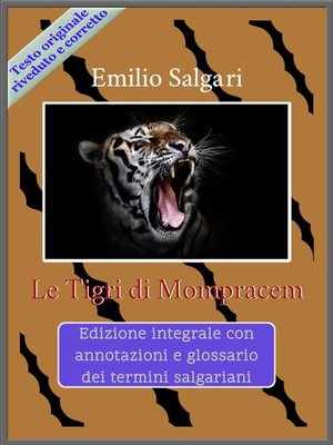 cover image of Le Tigri di Mompracem